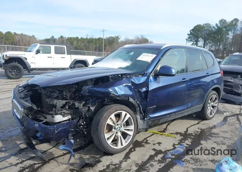 2015 BMW X3 xDrive28I из США, поврежденный, VIN 5UXWX9C56F0D59218